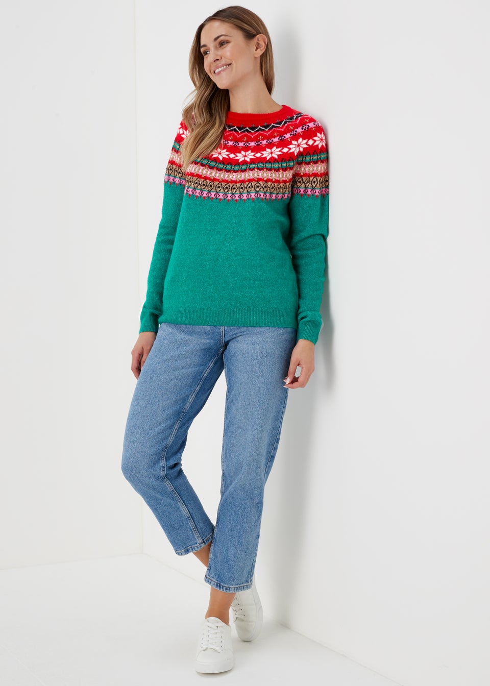 Fair isle ladies clearance jumpers at matalan