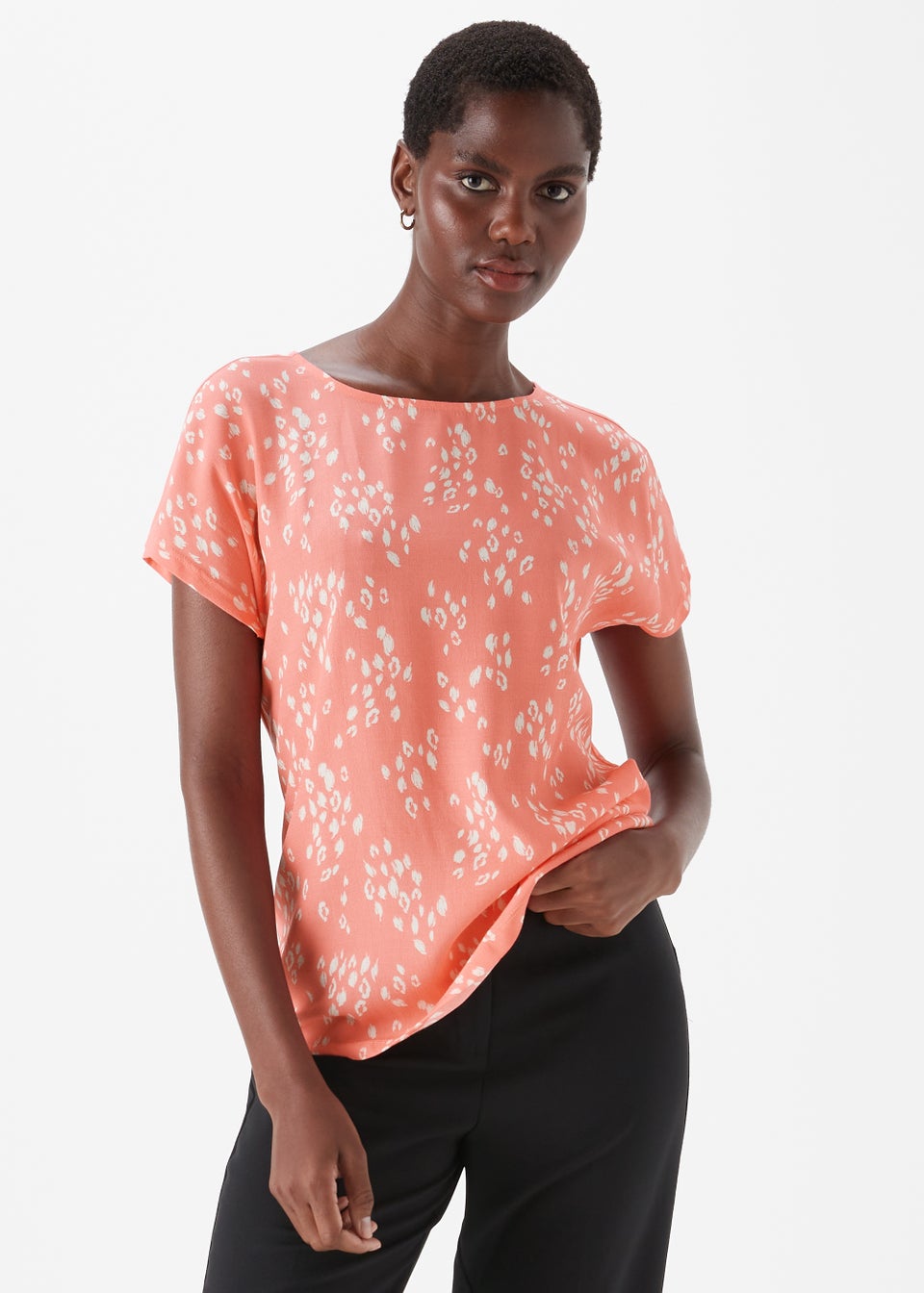 Et Vous Multicoloured Print T-Shirt