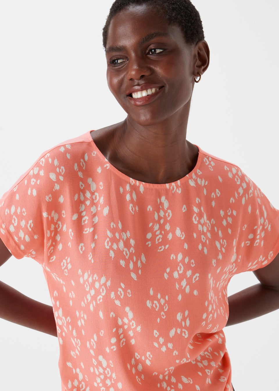 Et Vous Multicoloured Print T-Shirt