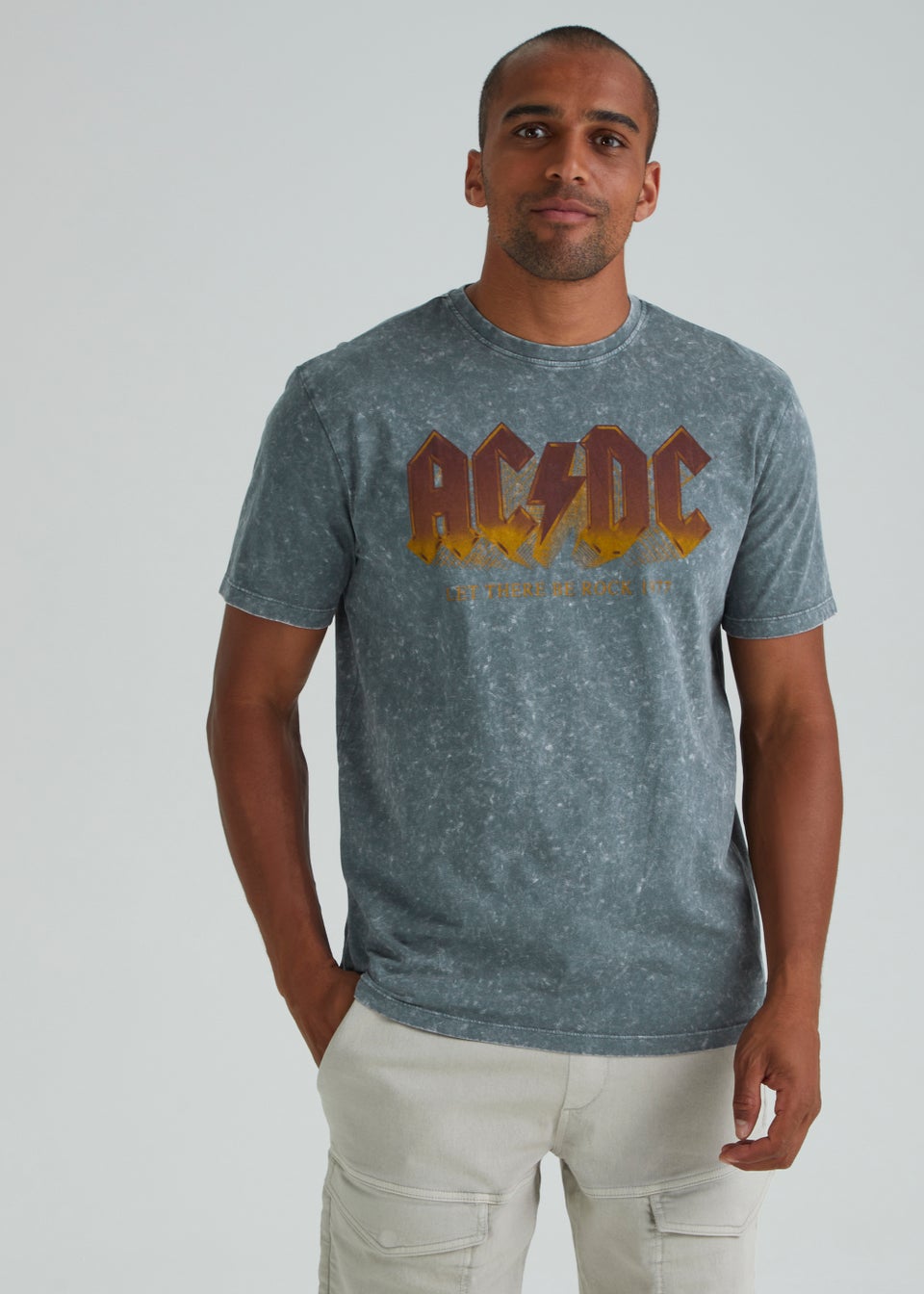 Grey AC/DC T-Shirt