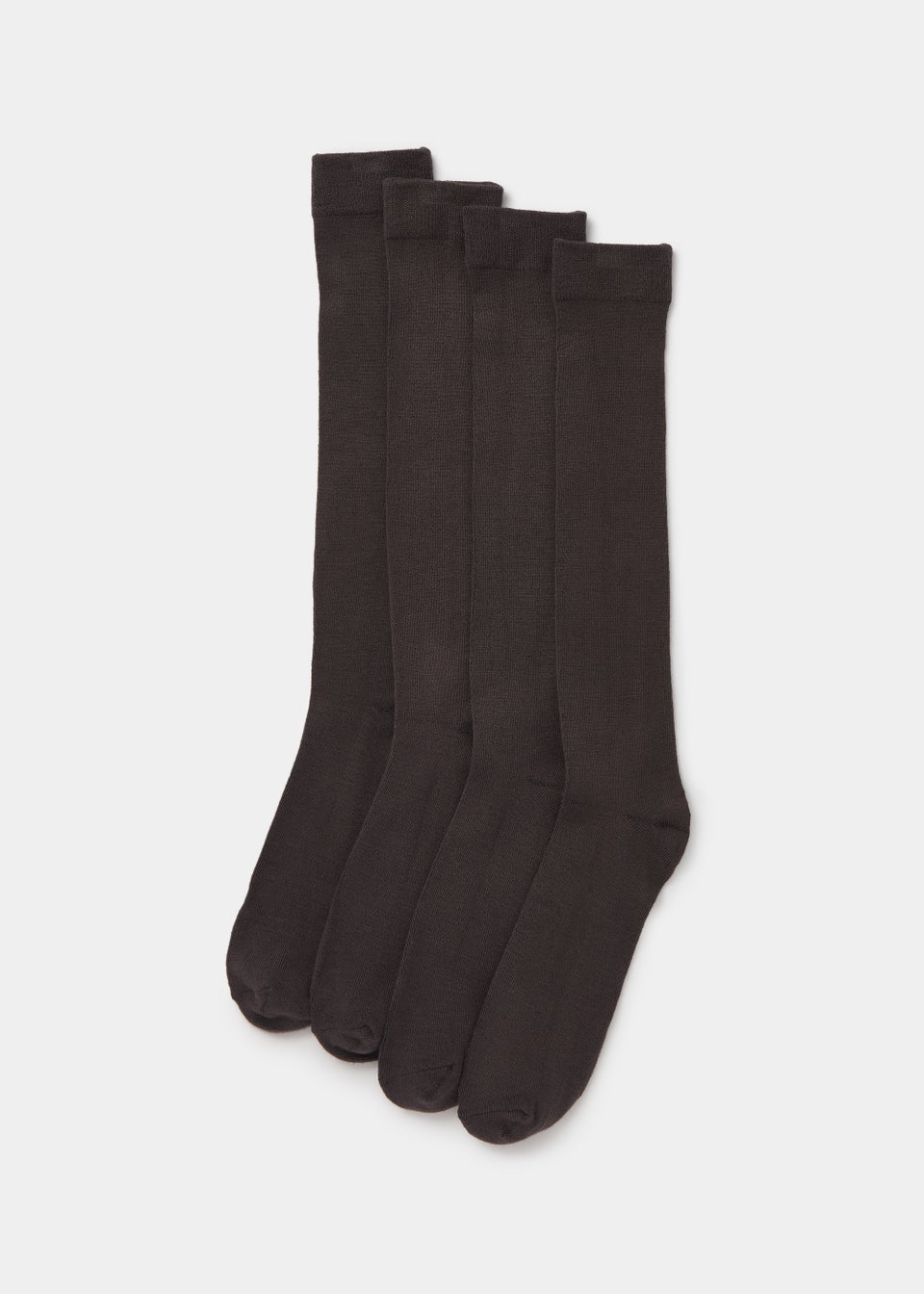 2 Pack Grey Knee High Socks - Matalan
