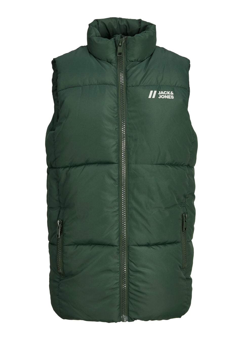 Jack & Jones Junior Green Max Gilet (6-16yrs)