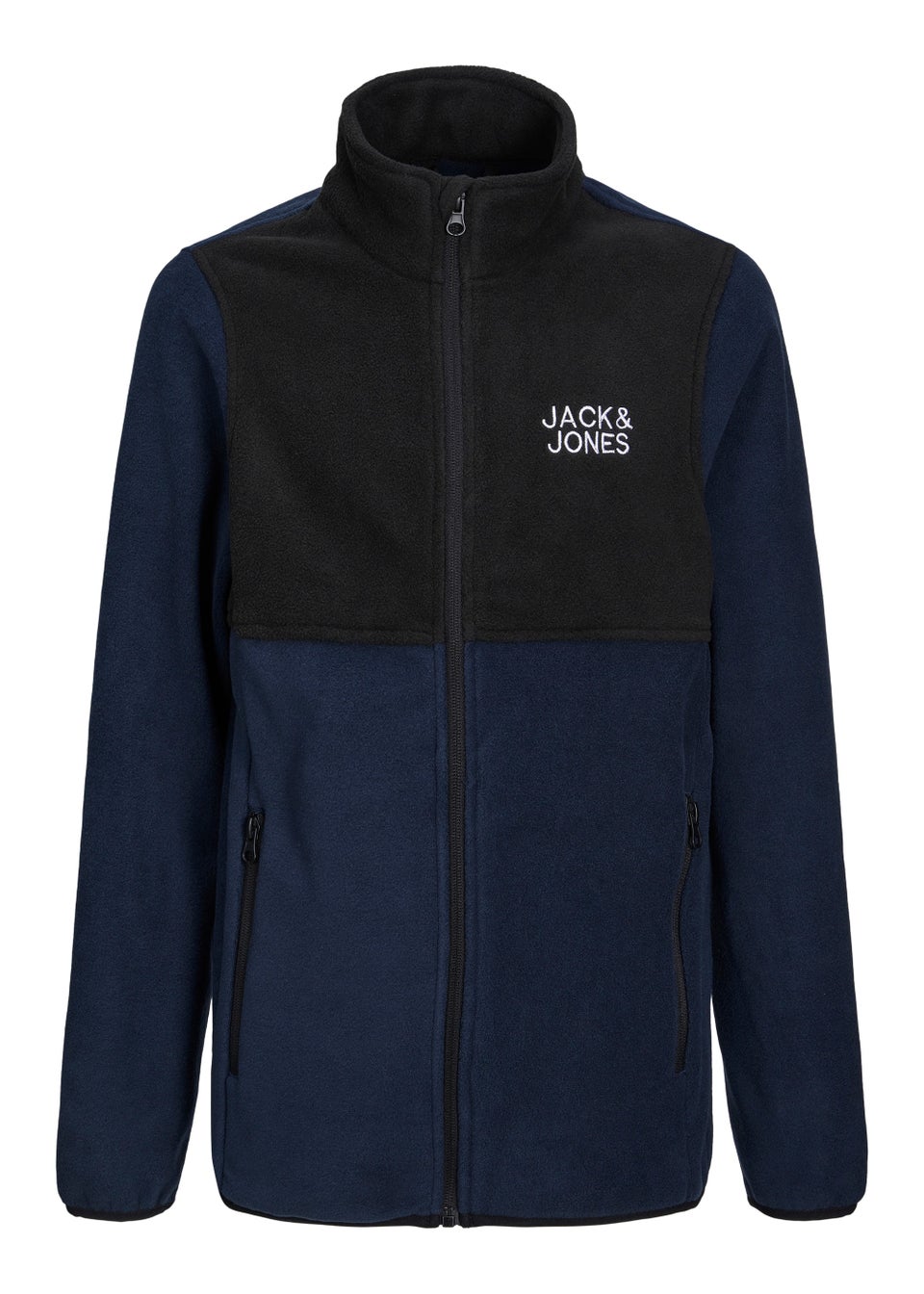 Jack & Jones Junior Navy Fleece Jacket (6-16yrs)