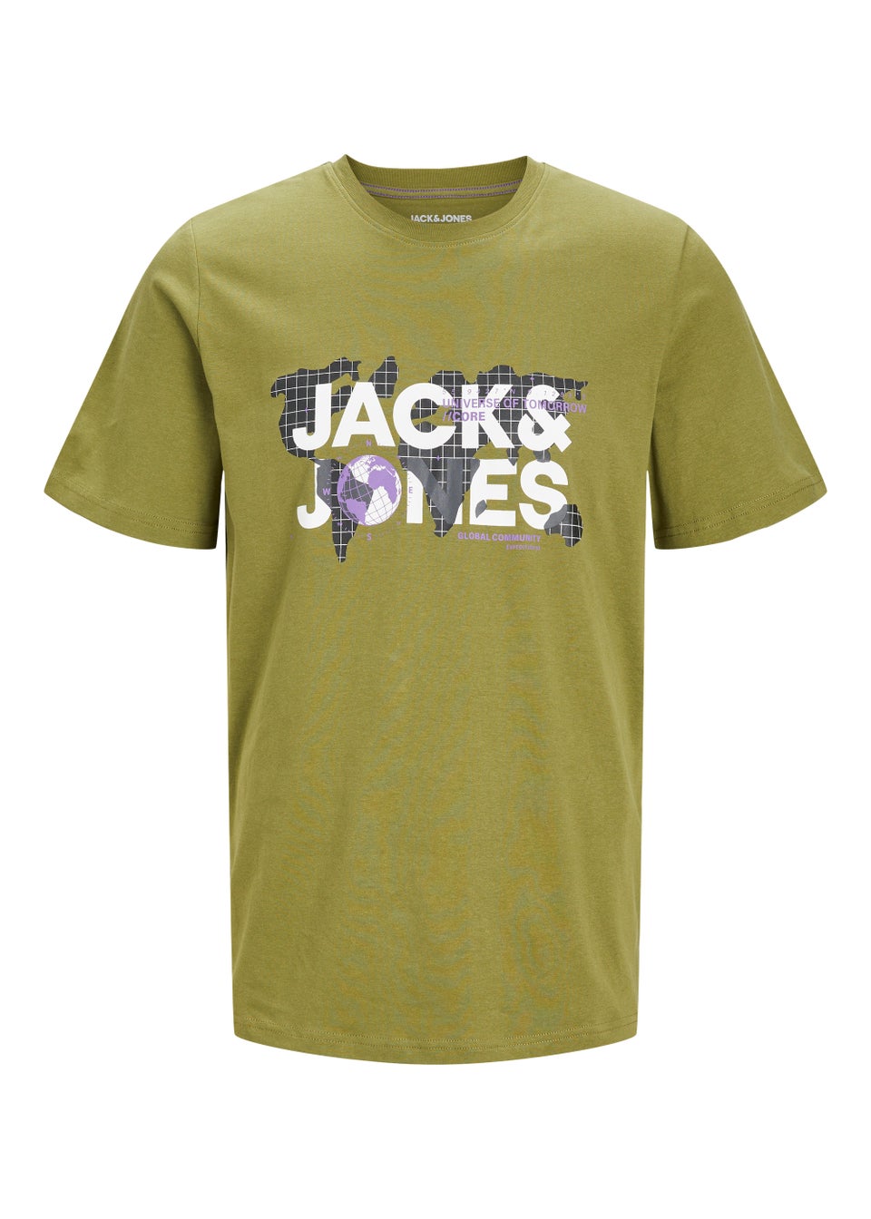 Jack & Jones Junior Olive Codust T-Shirt (6-16yrs)
