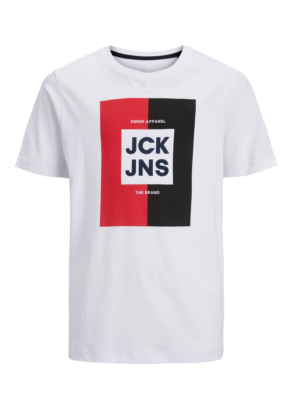 Jack & Jones Junior Oscar White T-Shirt (6-16yrs)
