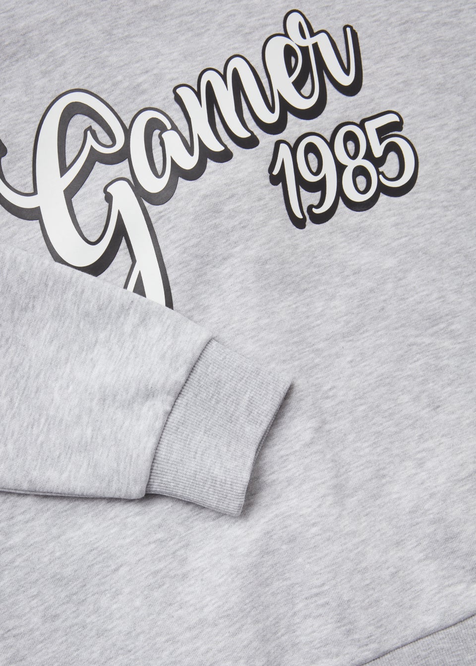 Boys Grey Gamer Sweatshirt (4-13yrs)