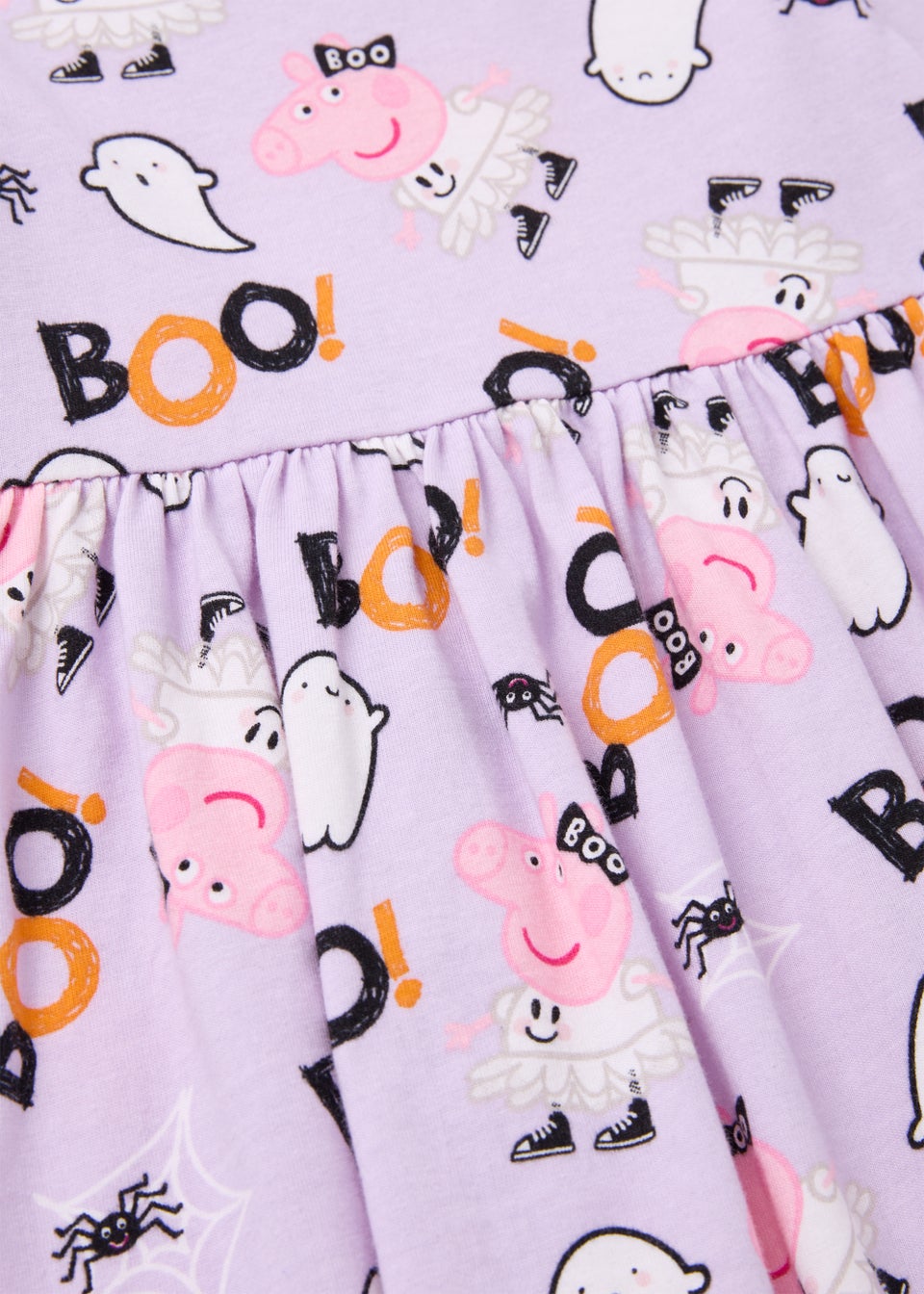 Kids Lilac Halloween Peppa Pig Dress (9mths-5yrs)