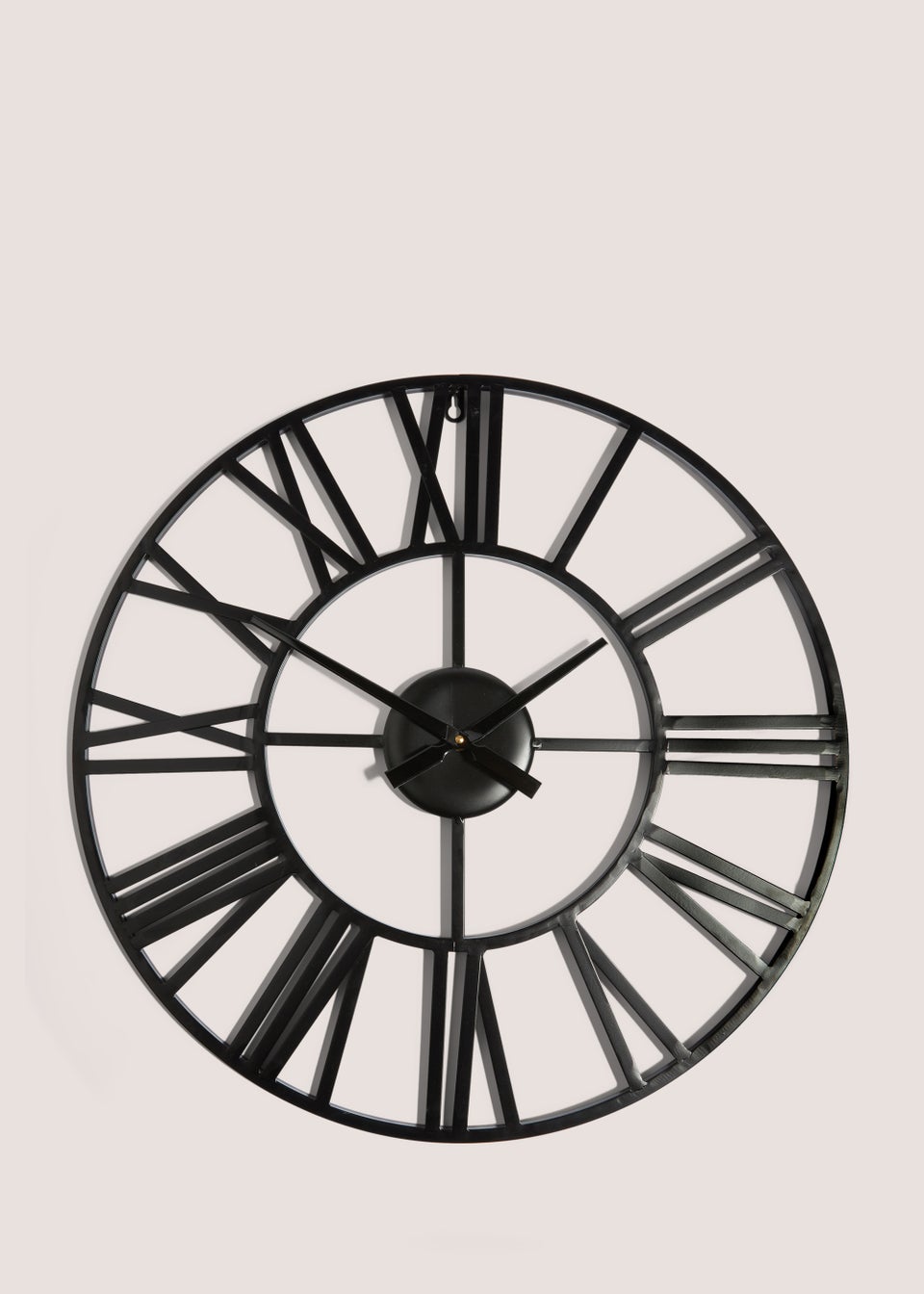 Black Roman Numerals Clock (60cm x 60cm)