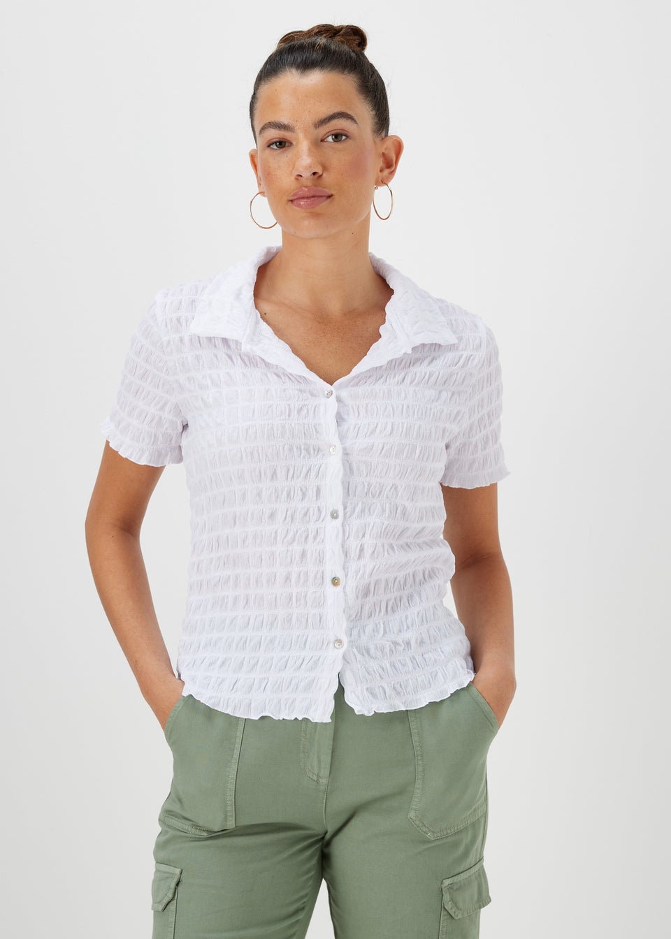 White Button Up Shirt