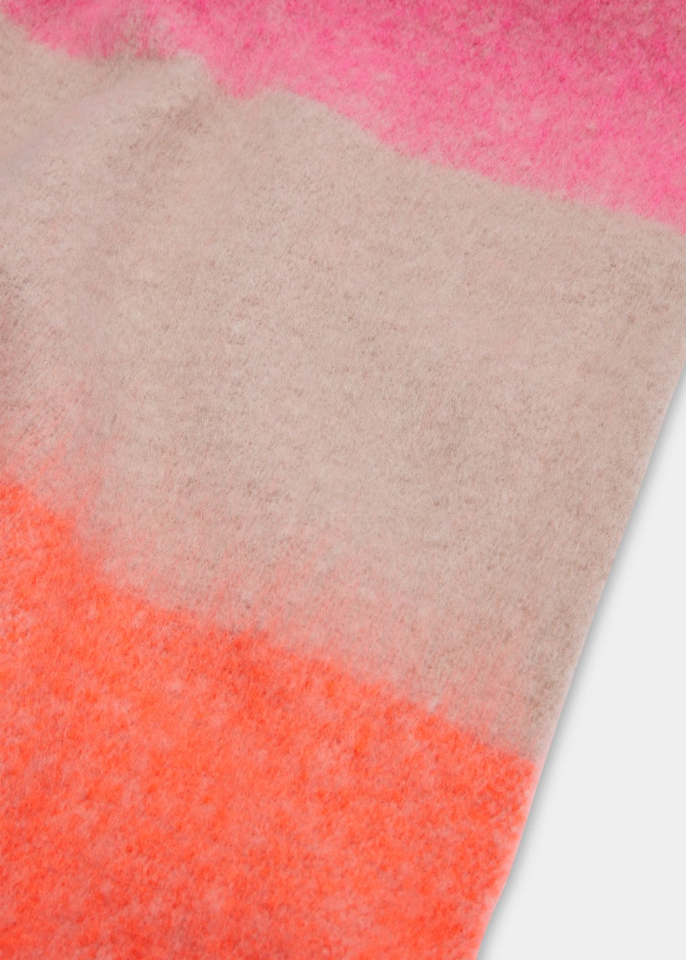Pink Stripe Scarf