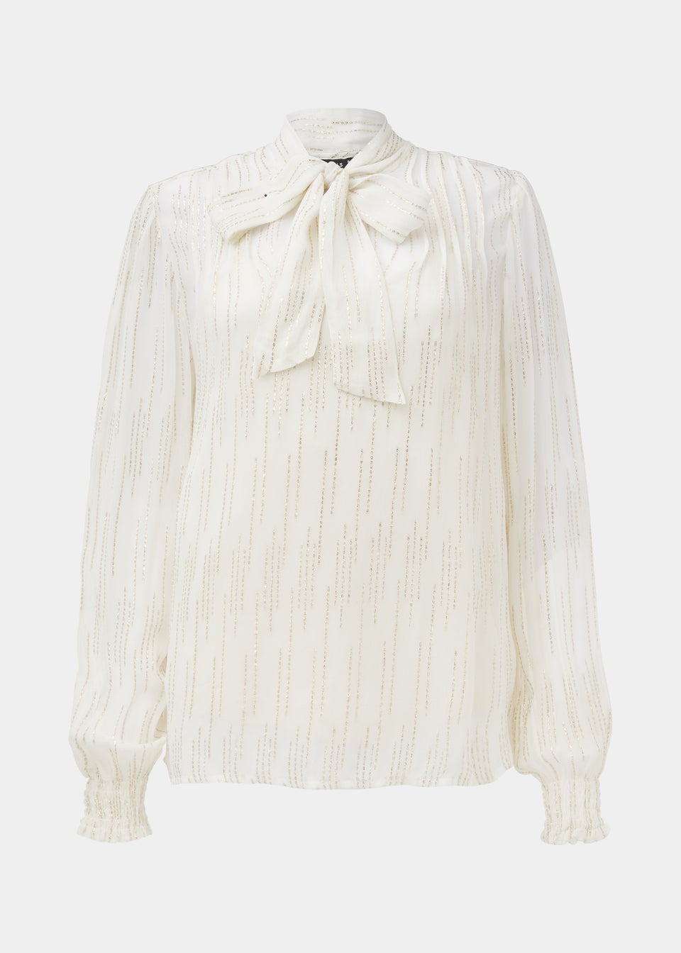 Et Vous Ivory Bow Blouse