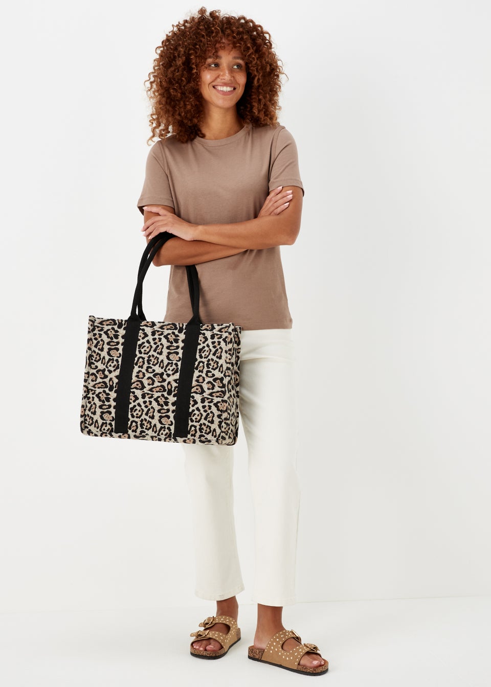 Matalan leopard print bag on sale