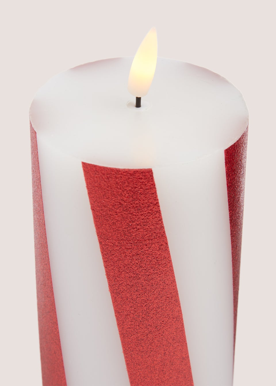 Candy cane candles deals