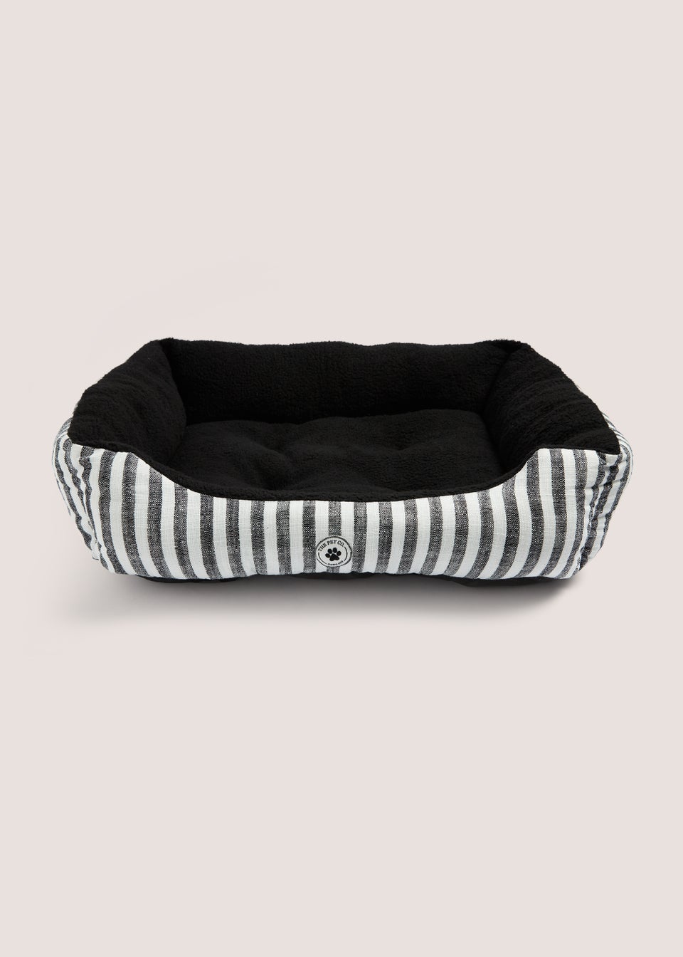 Monochrome Stripe Pet Bed (Medium-Large)