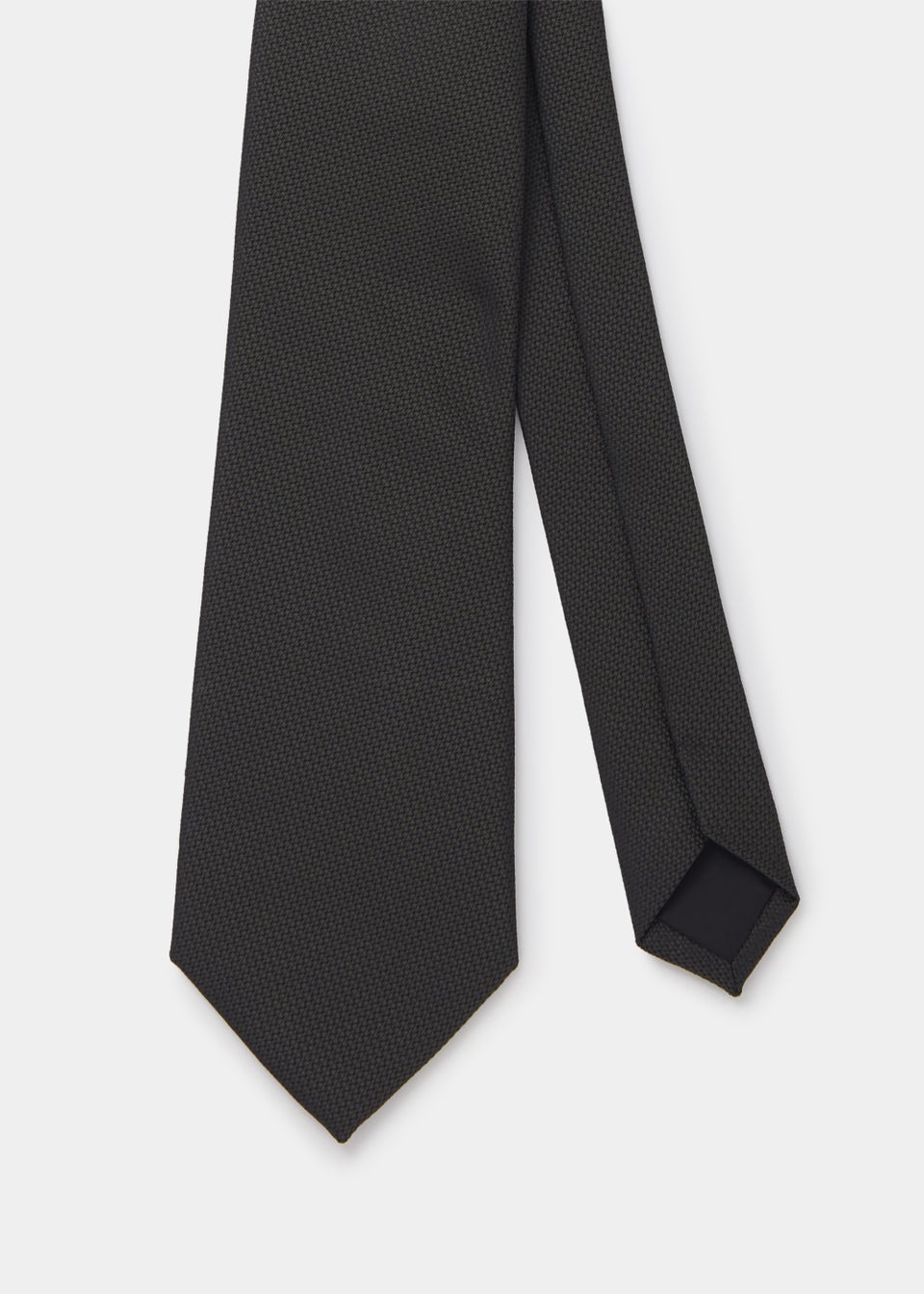 Taylor & Wright Plain Textured Green Tie