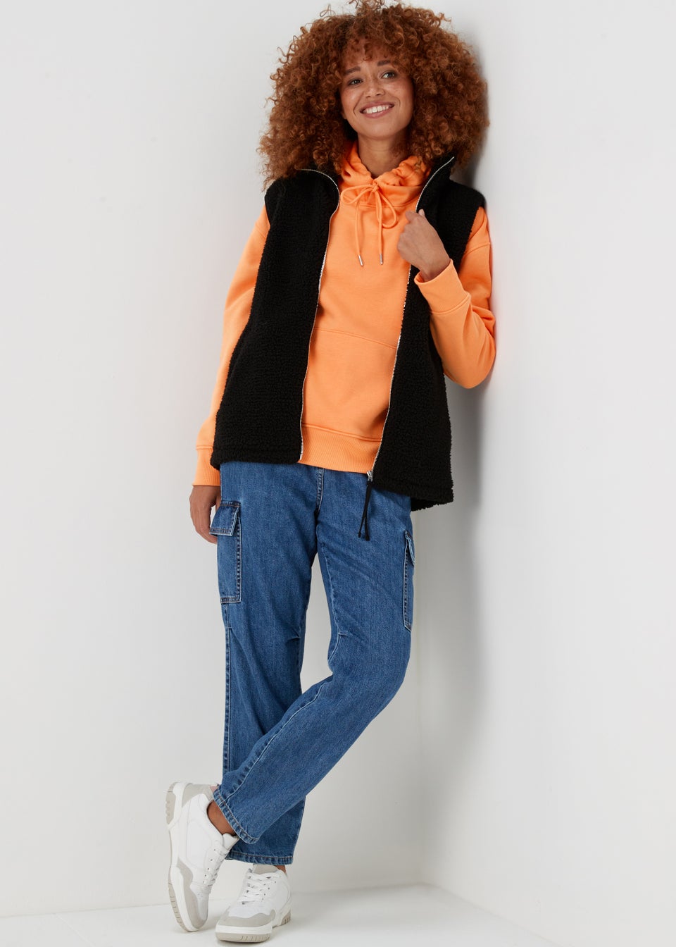 Orange Essential Hoodie