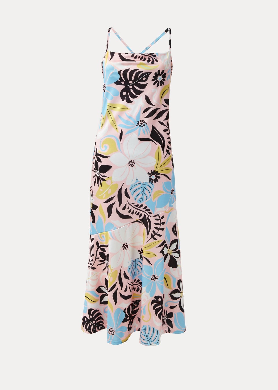 Et Vous Multicoloured Cami Midi Dress