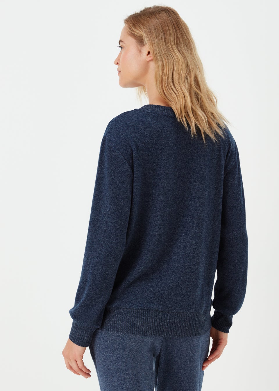 Navy Lounge Top