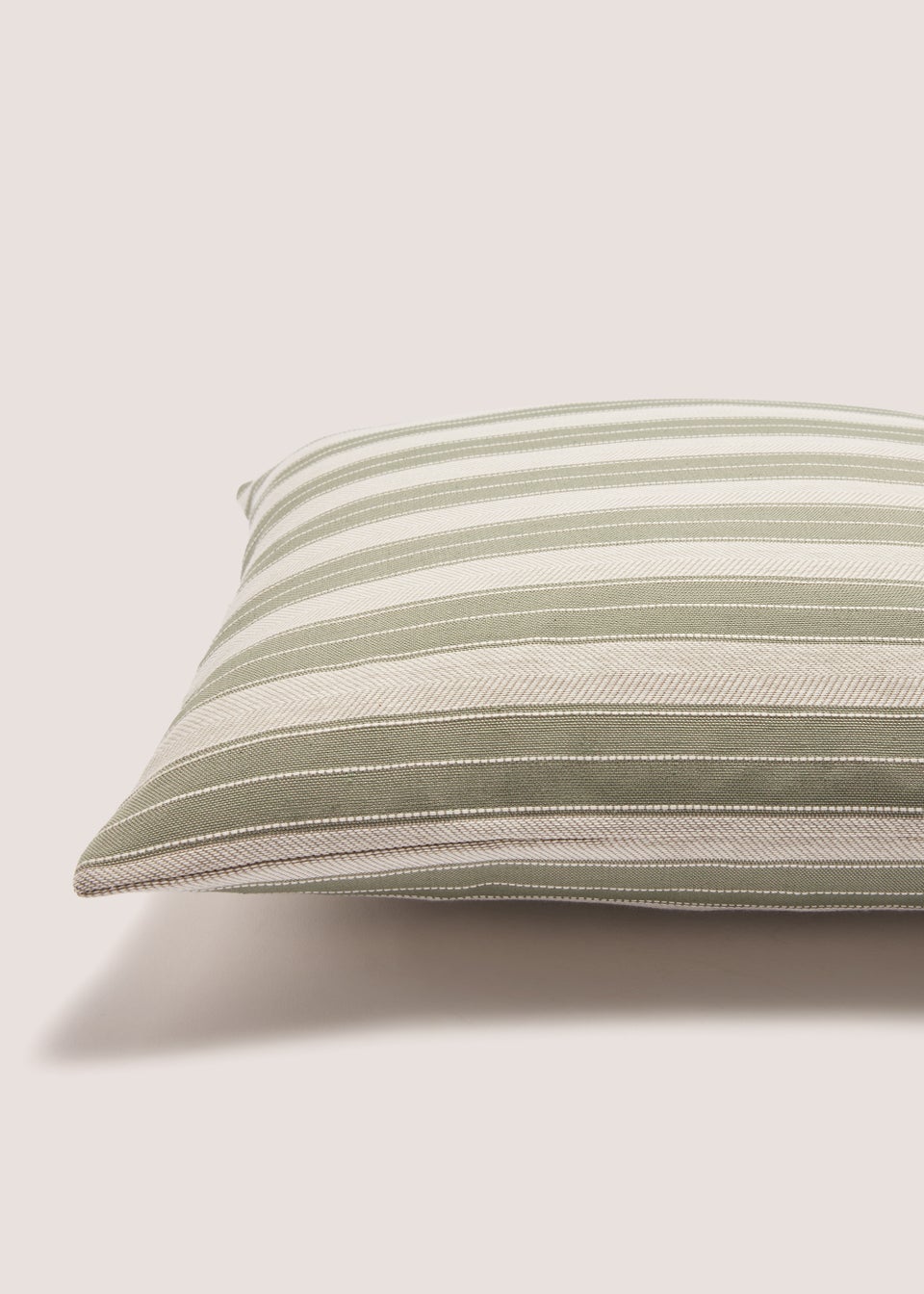 Green Stripe Cushion (43cm x 43cm)