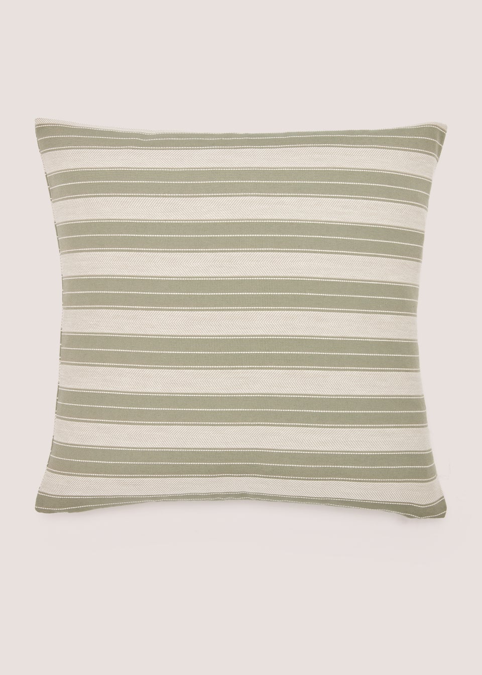 Green Stripe Cushion (43cm x 43cm)