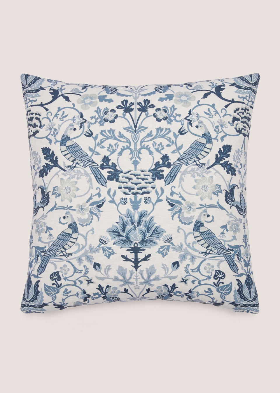 Blue Bird Jacquard Cushion (43cm x 43cm)