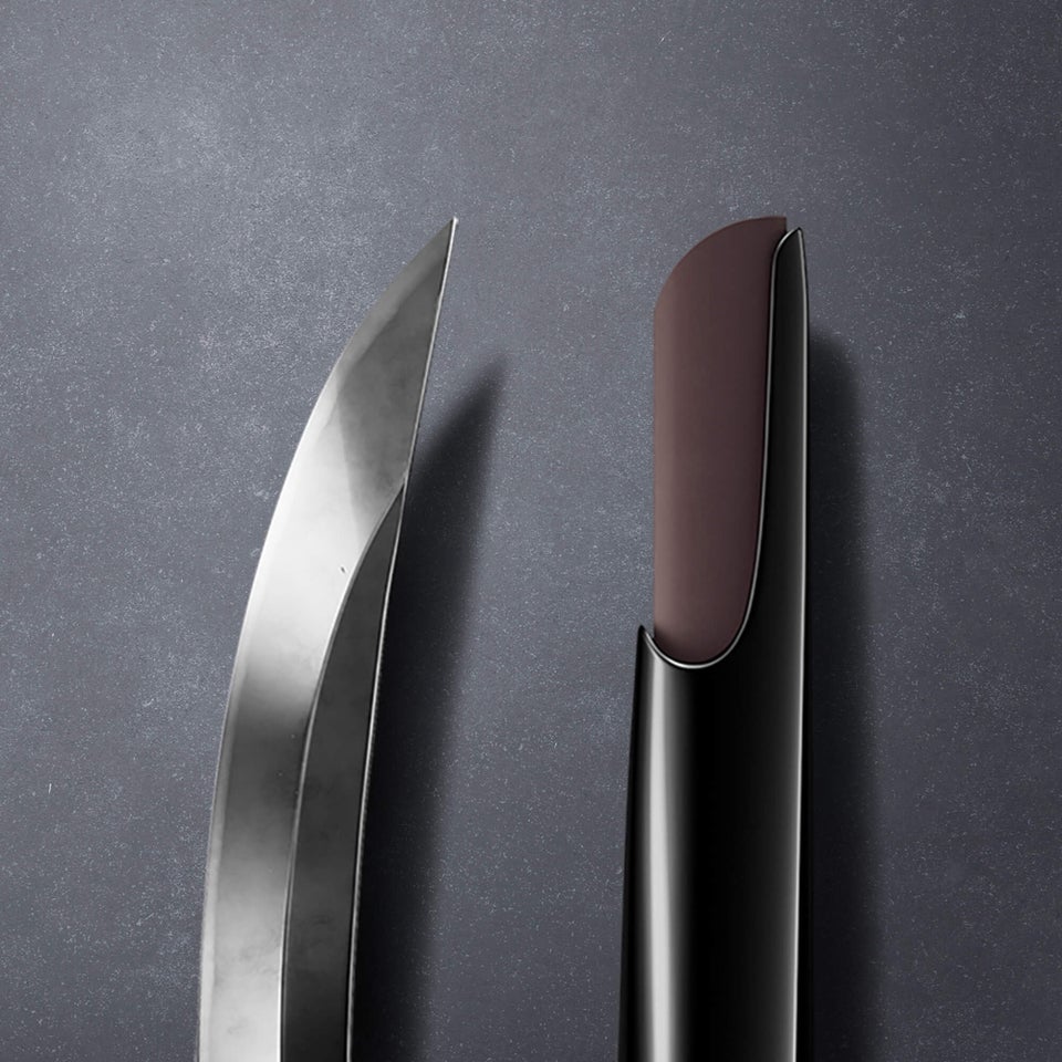 naginata brow sword - Shade:Seal Brown