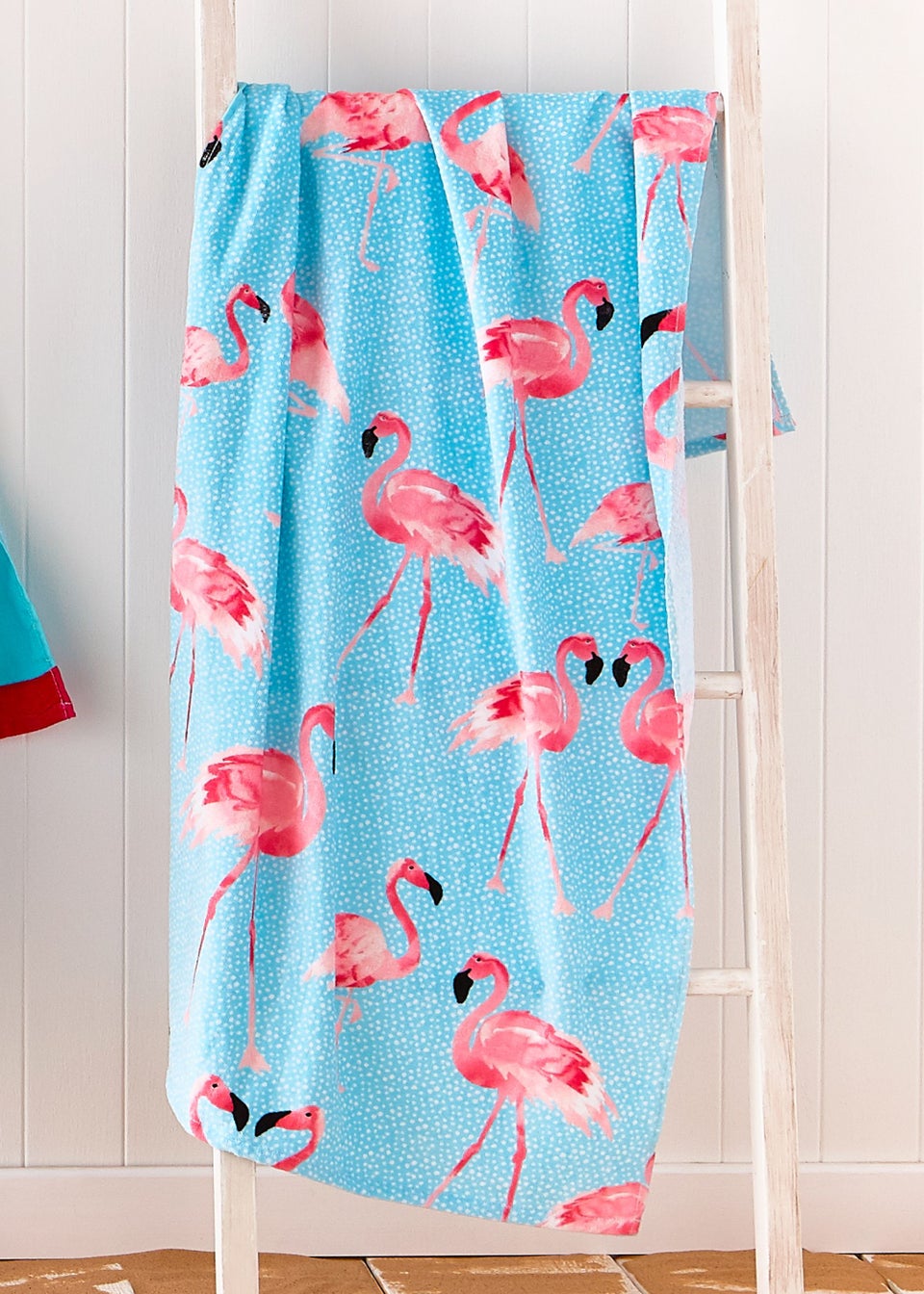 Catherine Lansfield Flamingo Cotton Beach Towel