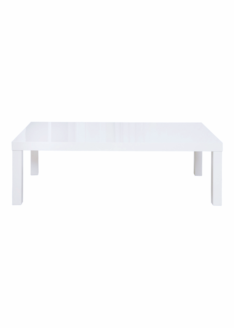 LPD Furniture Puro Coffee Table White (370x597x1200mm)