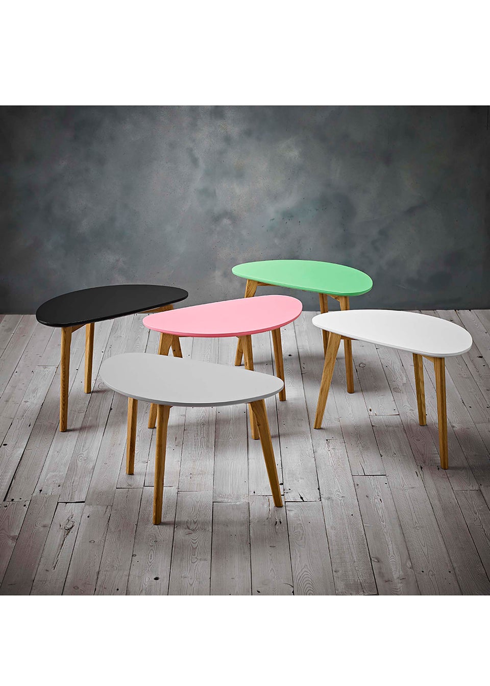 LPD Furniture Astro Table Pink (400x350x600mm)