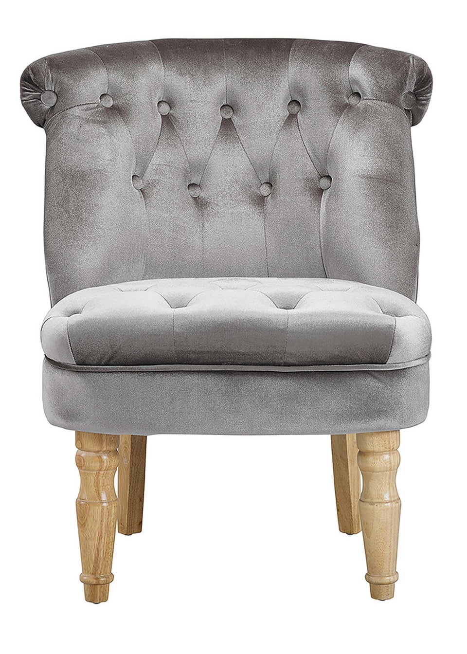 LPD Furniture Charlotte Chair Silver (690x640x770mm)