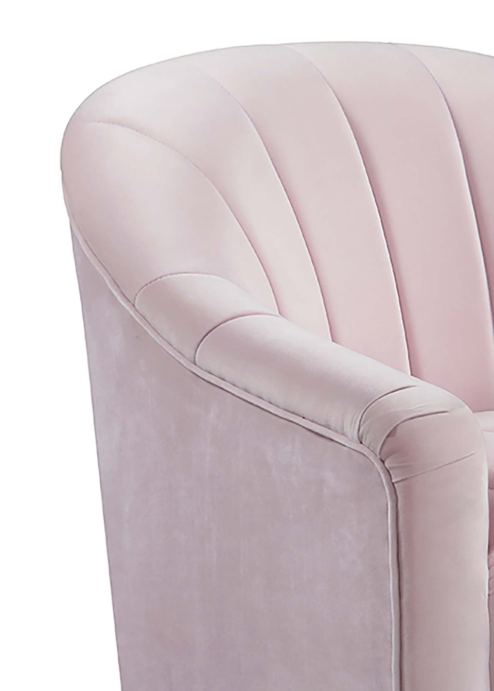 LPD Furniture Tiffany Swivel Chair Pink (800x750x750mm)