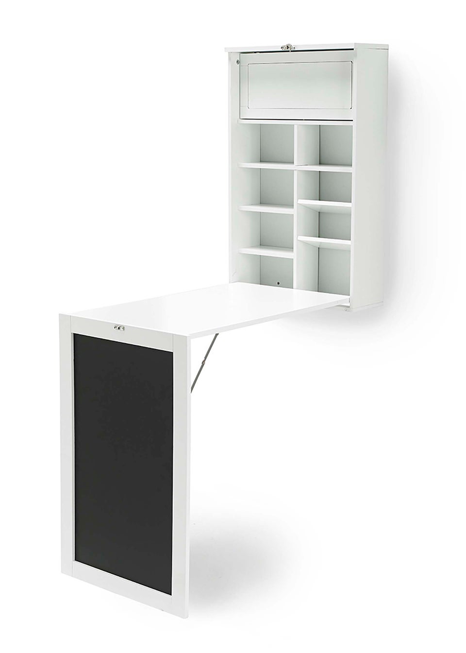 White outlet foldaway desk