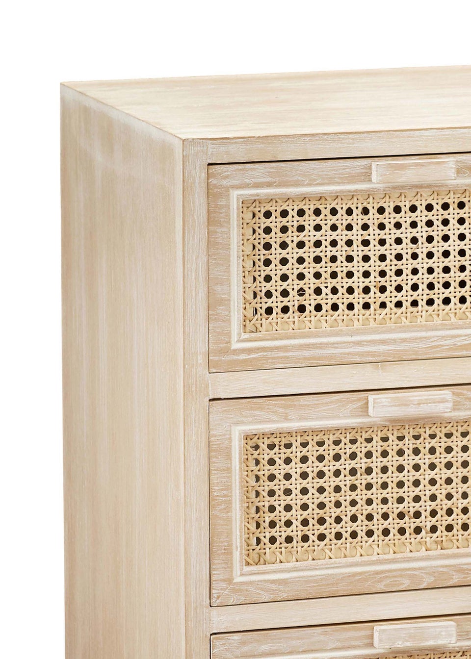 LPD Furniture Toulouse 2+2 Drawer Chest (770x390x770mm)
