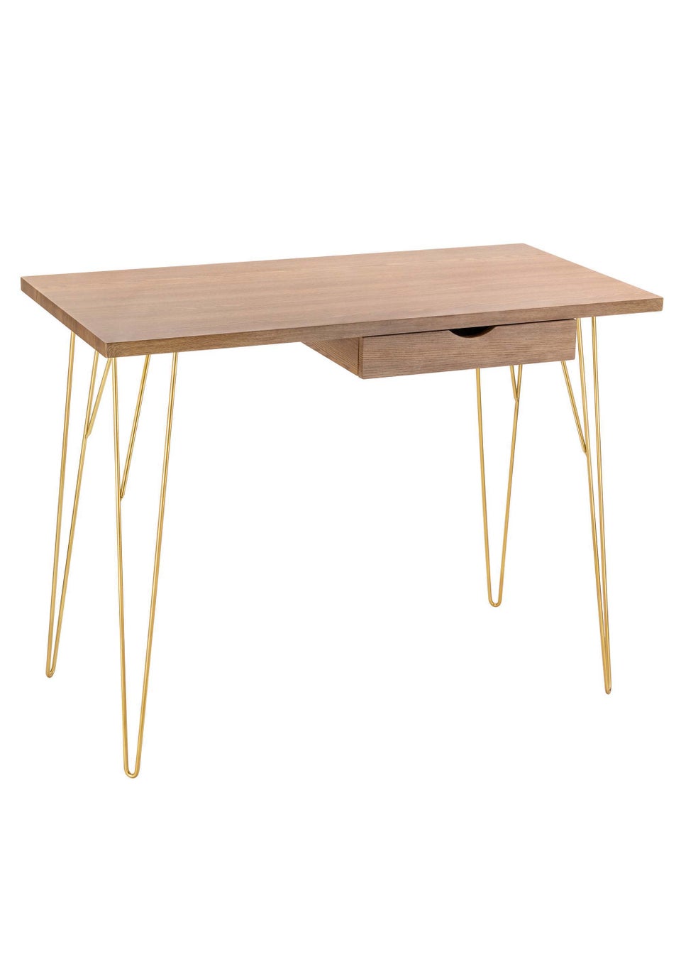 LPD Furniture Fusion Desk Oak (750x500x1000mm)