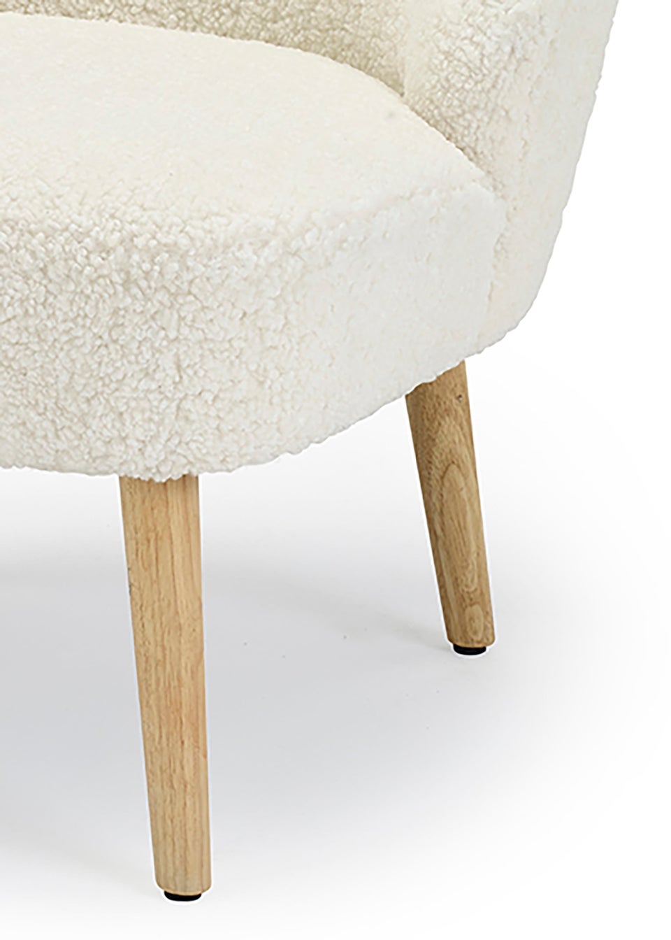 LPD Furniture Ted Chair White (680x630x570mm)
