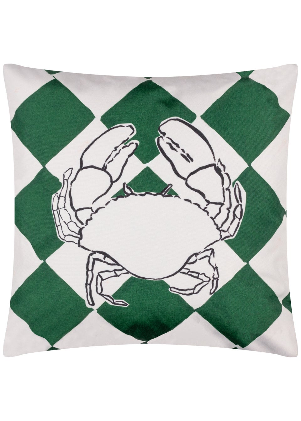 furn. Checkerboard Outdoor Filled Cushion (43cm x 43cm x 8cm)