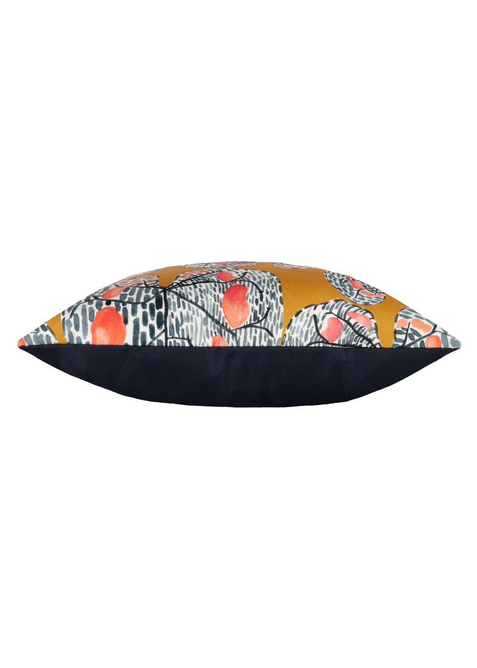 Wylder Tropics Ebon Wilds Mahari Outdoor Filled Cushion (43cm x 43cm x 8cm)