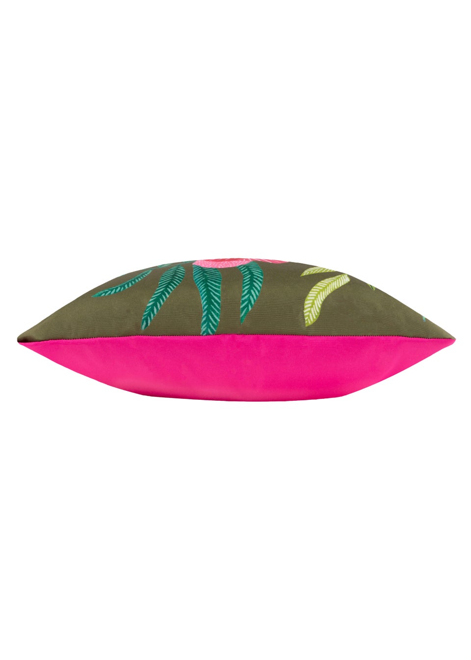 Wylder Nature House of Bloom Poppy Outdoor Filled Cushion (43cm x 43cm x 8cm)