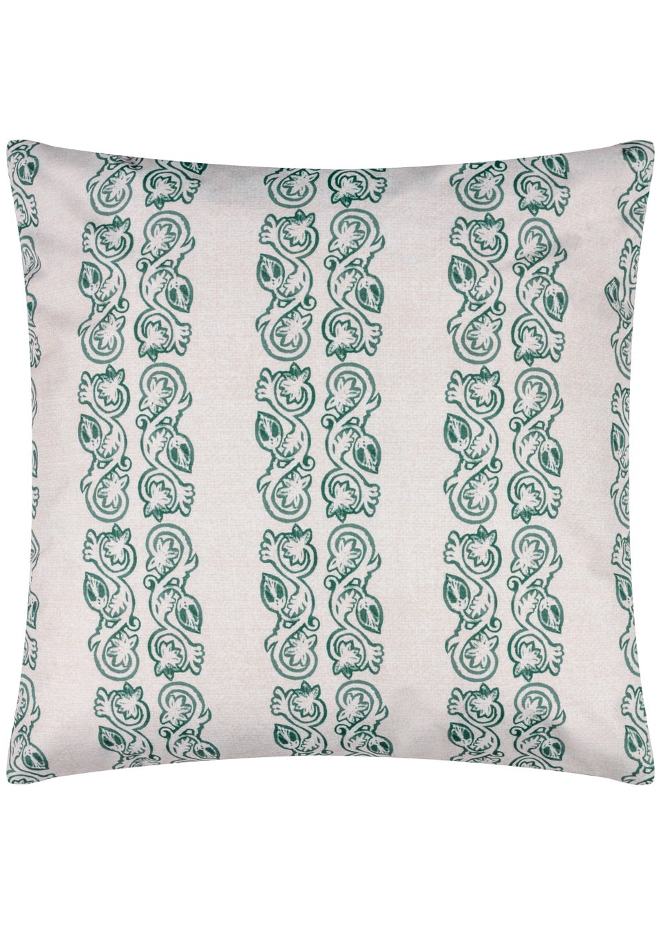 Paoletti Kalindi Stripe Outdoor Filled Cushion (55cm x 55cm x 8cm)