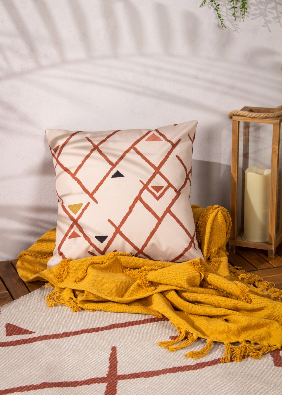 furn. Inka Outdoor Filled Cushion (43cm x 43cm x 8cm)
