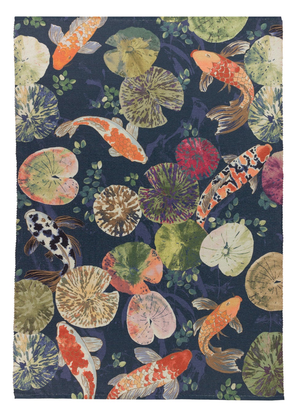 Paoletti Koi Pond Washable Outdoor/Indoor Rug (120cm x 170cm)