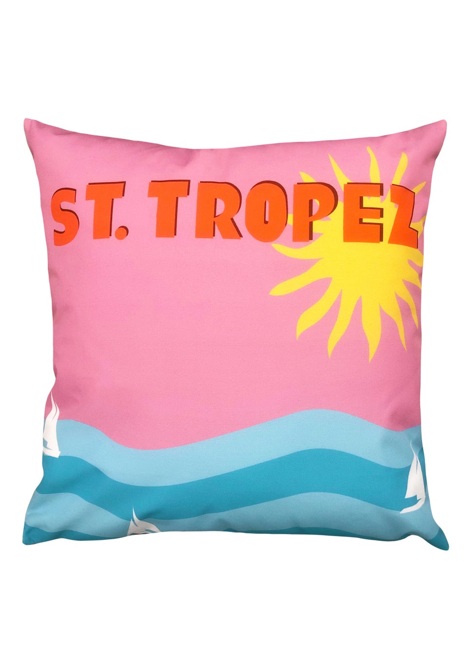 furn. Tropez Outdoor Filled Cushion (43cm x 43cm x 8cm)