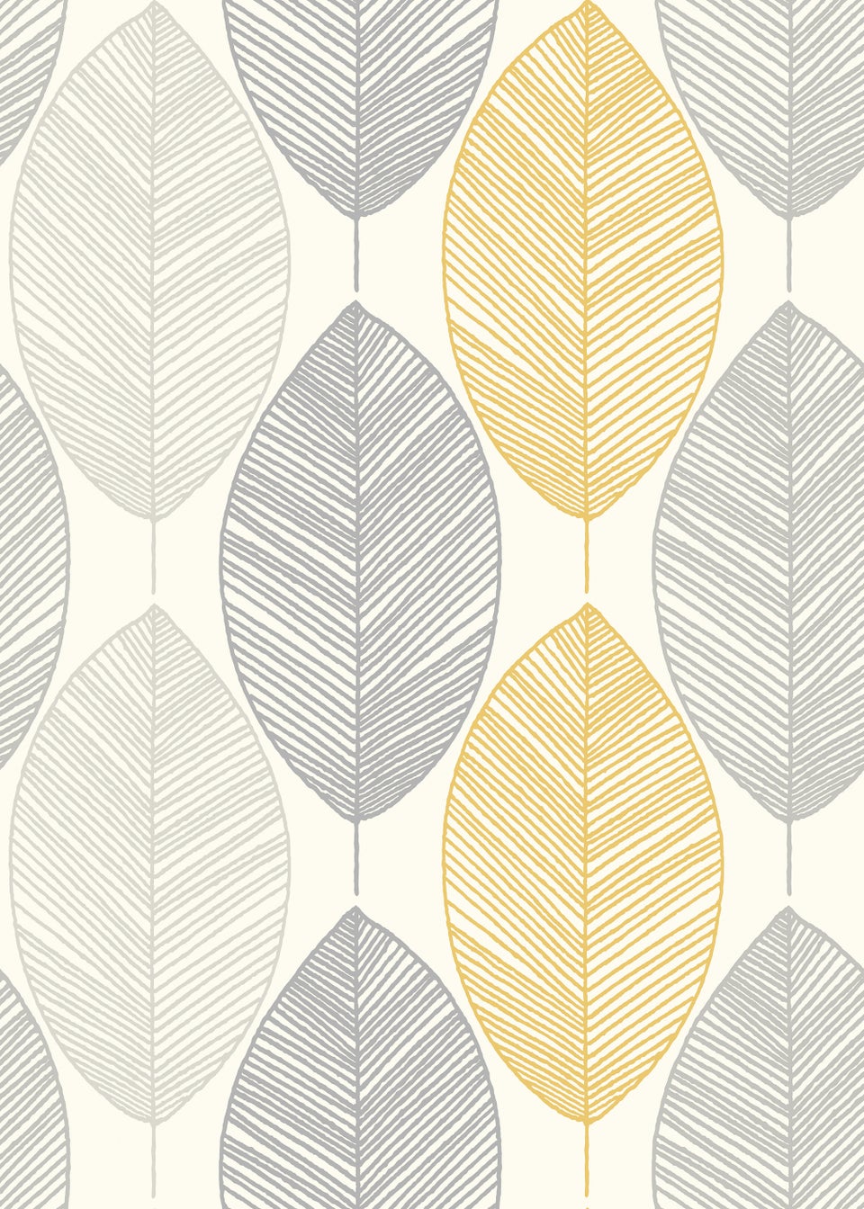 Arthouse Scandi Leaf Wallpaper