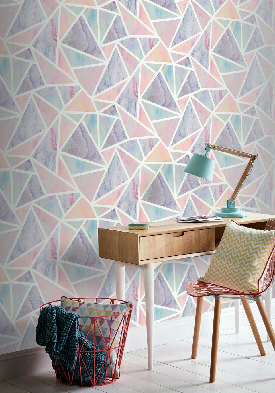 Arthouse Pastel Geo Wallpaper