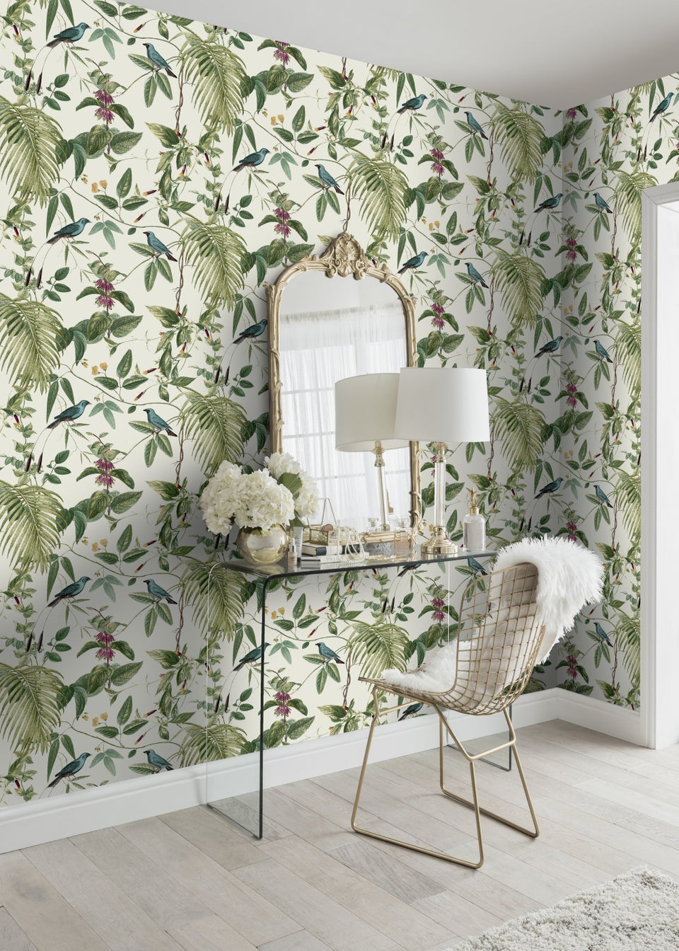 Arthouse Exotic Garden Wallpaper