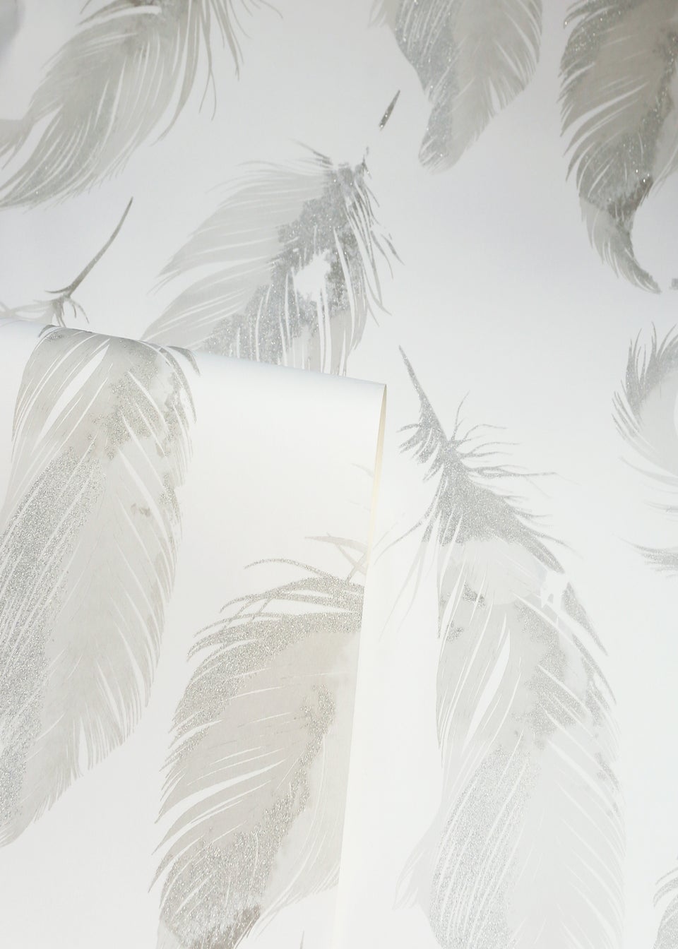 Arthouse Watercolour Feather Wallpaper