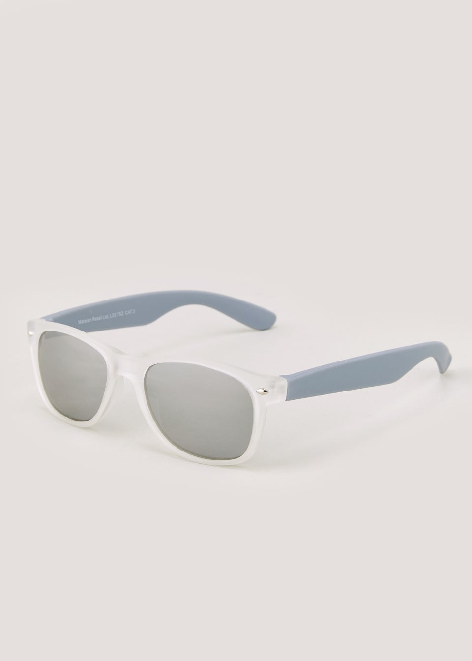 Grey Frosted Nomad Sunglasses