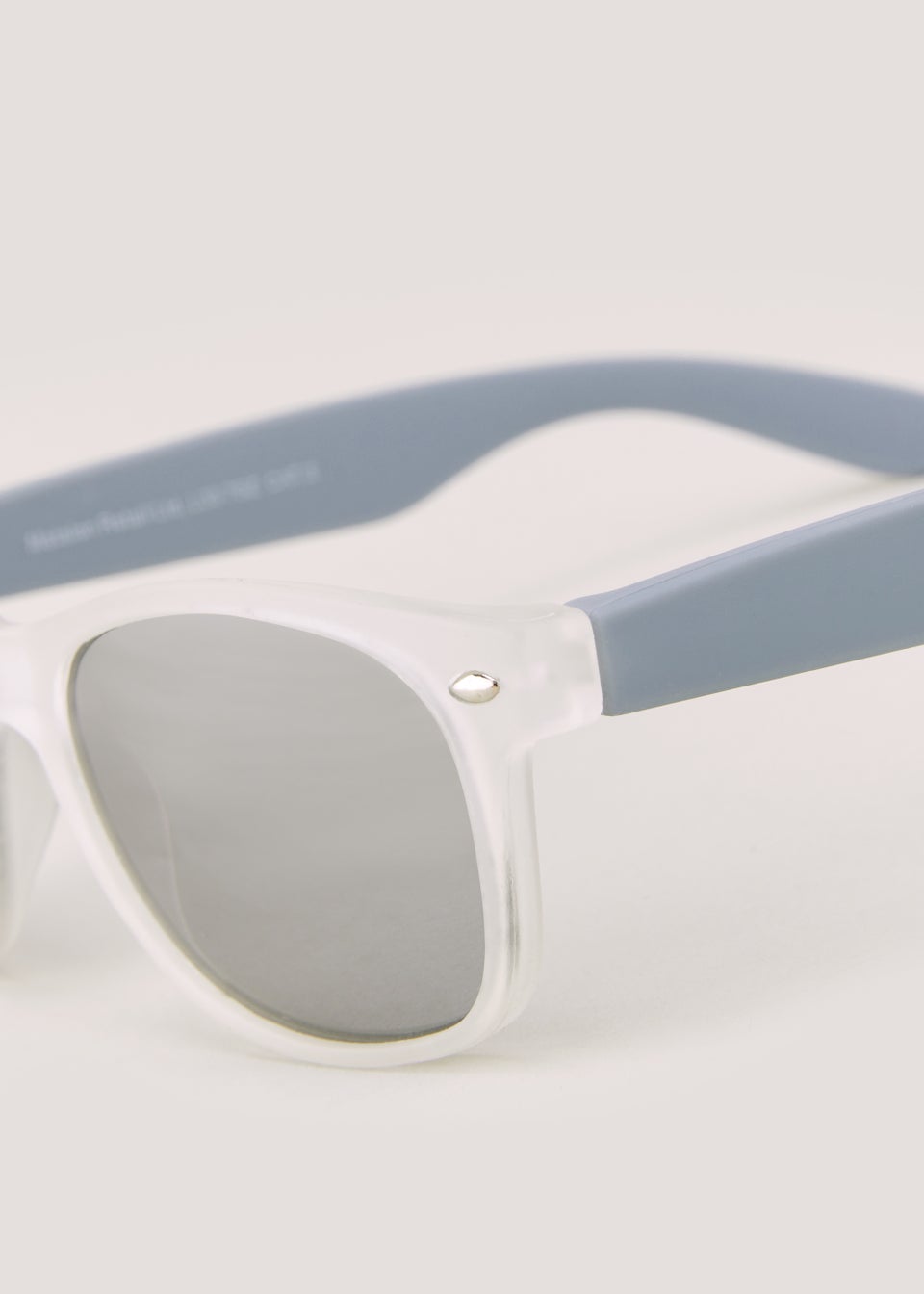 Grey Frosted Nomad Sunglasses