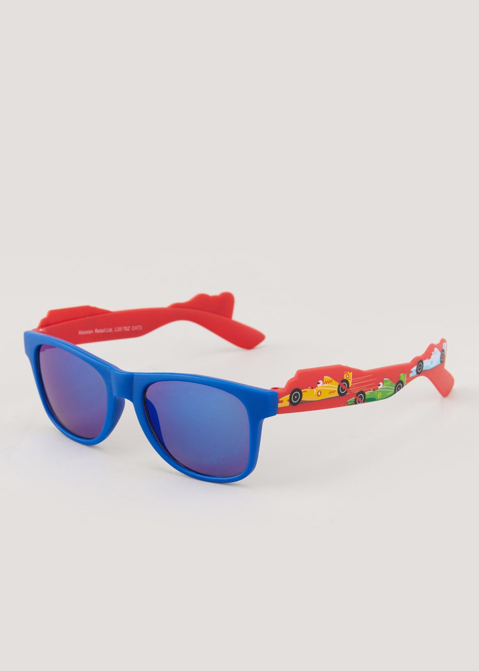 Kids Blue Car Print Nomad Sunglasses (3-10yrs)