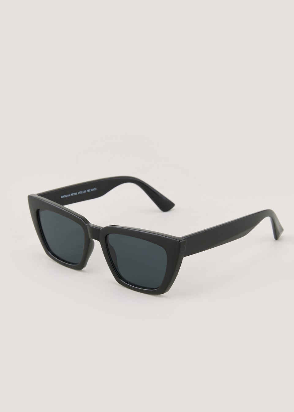 Black Angular Sunglasses